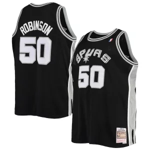 Versatile David Robinson San Antonio Spurs 1998/99 Big & Tall Hardwood Classics Swingman Jersey Black