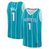 Versatile Delizioso LaMelo Ball Charlotte Hornets Youth Fast Break Replica Player Jersey Icon Edition Teal