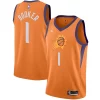 Versatile Devin Booker Phoenix Suns Jordan Brand 2020/21 Swingman Jersey Statement Edition Orange