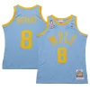 Versatile Men's Los Angeles Lakers Kobe Bryant Powder Blue 2001/02 Hardwood Classics Authentic Player Jersey