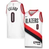 Versatile Meraviglioso Attraente Damian Lillard Portland Trail Blazers Nike Youth Swingman Jersey Association Edition White