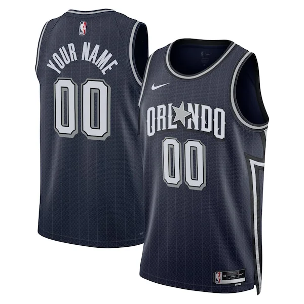 Versatile Orlando Magic Nike Unisex 2023/24 Custom Swingman Jersey Navy City Edition
