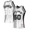 Versatile Raffinato David Robinson San Antonio Spurs 1998/99 Hardwood Classics 75th Anniversary Swingman Jersey Platinum