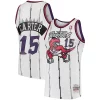 Versatile Resistente Eccezionale Vince Carter Toronto Raptors 1998/99 Hardwood Classics Swingman Jersey White/Purple