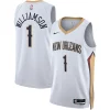 Versatile Resistente Fantastico Zion Williamson New Orleans Pelicans Nike Unisex Swingman Jersey Association Edition White/Navy