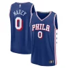 Versatile Tyrese Maxey Philadelphia 76ers Fast Break Replica Player Jersey Icon Edition Royal